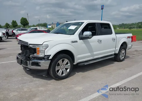 2019 Ford F-150 Lariat from USA, damaged, VIN 1FTEW1E57KFA55172